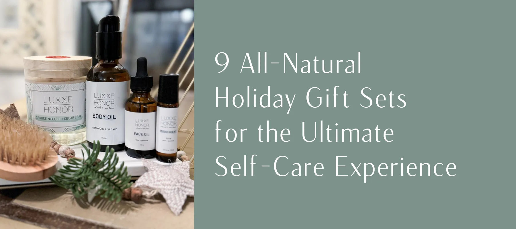 9 All-Natural Holiday Gift Sets for the Ultimate Self-Care Experience