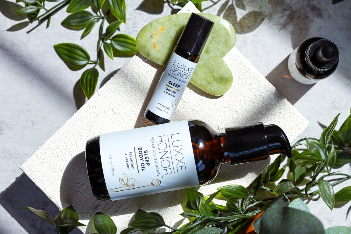 Sleep Bundle: Essential Oil Body Oil &amp; Remedy Roll On