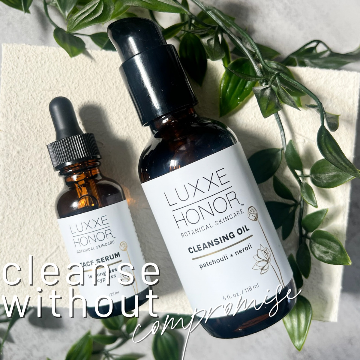 Makeup and Oil Cleanser: Natural Face Cleanser with Essential Oils