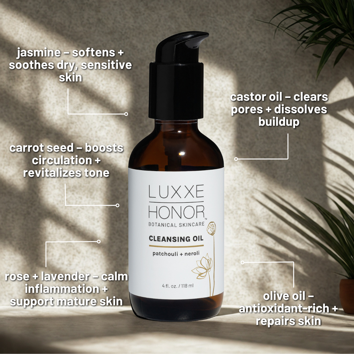 Makeup and Oil Cleanser: Natural Face Cleanser with Essential Oils