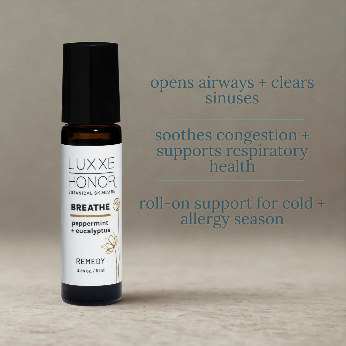 Breathe Essential Oil Roll-On: Soothing Natural Remedy with Essential Oils