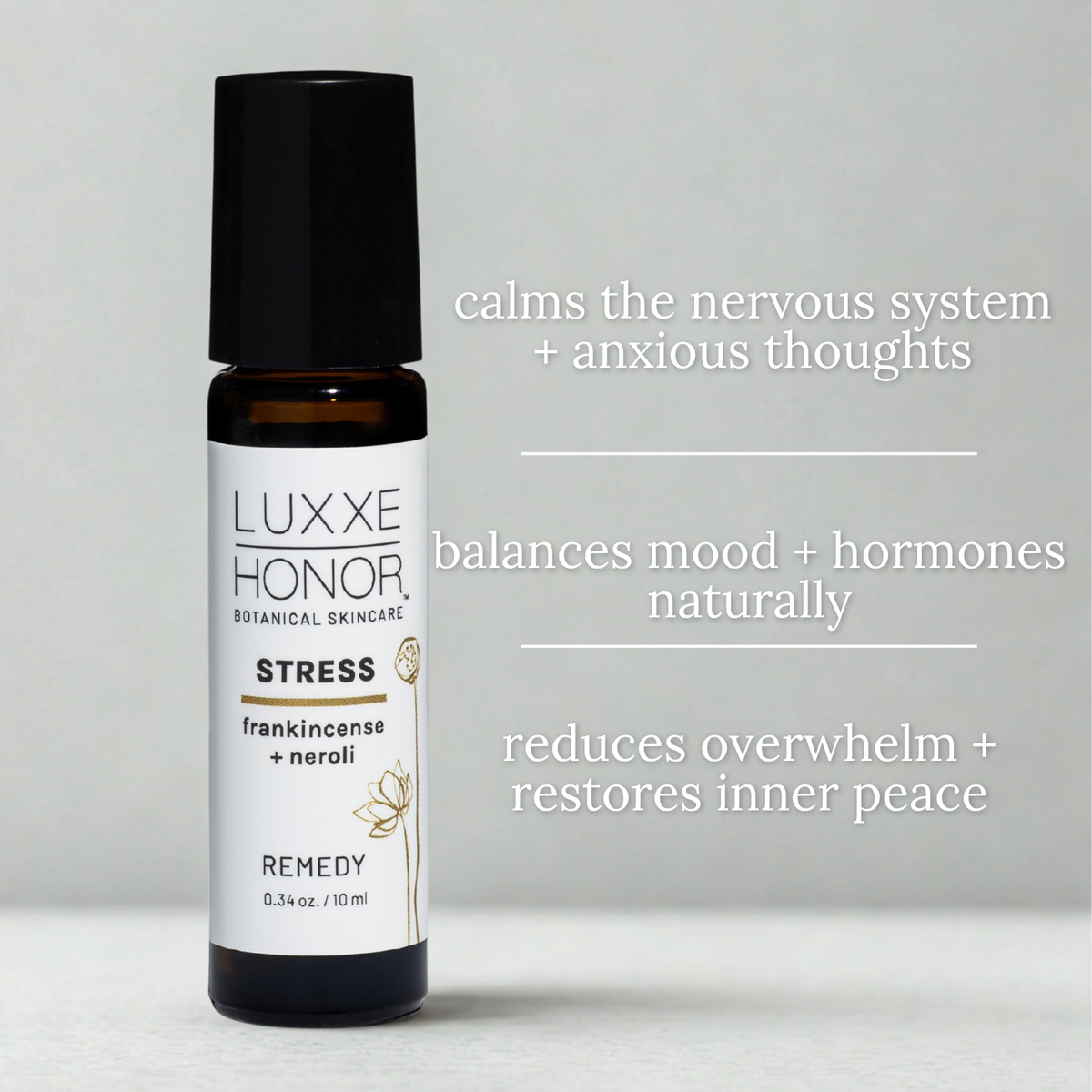 Stress Essential Oil Roll-On: Calming Natural Remedy with Essential Oils