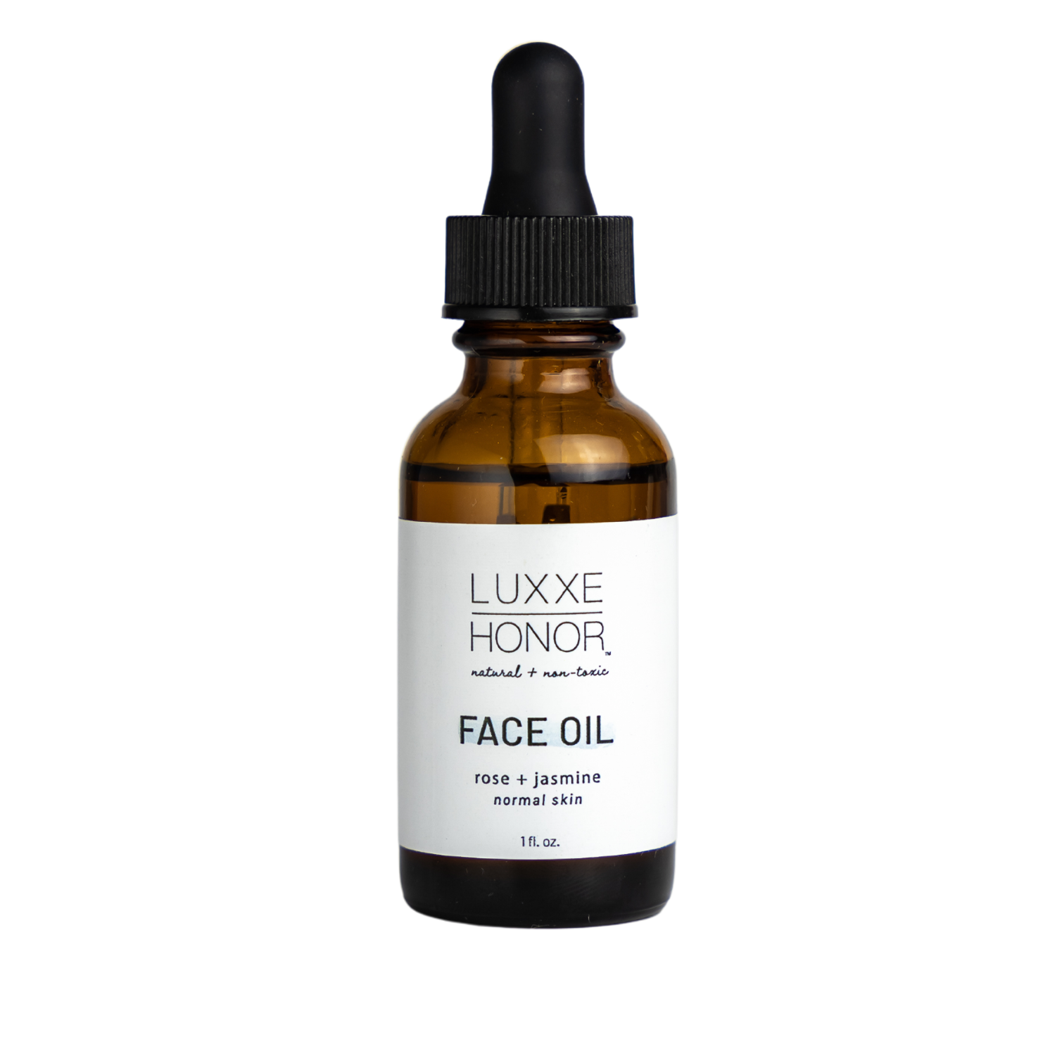 Rose Jasmin Face Oil Serum for Radiant Hydrated Skin - LUXXE HONOR